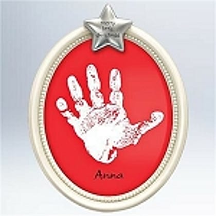 2011 Merry Little Christmas Handprint Ornament Kit